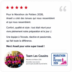 Avis des membres de la team « Les Cousins » sur leur expérience avec ANAELI