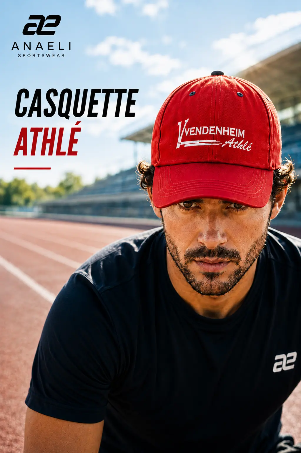 Casquette Athlé personnalisée