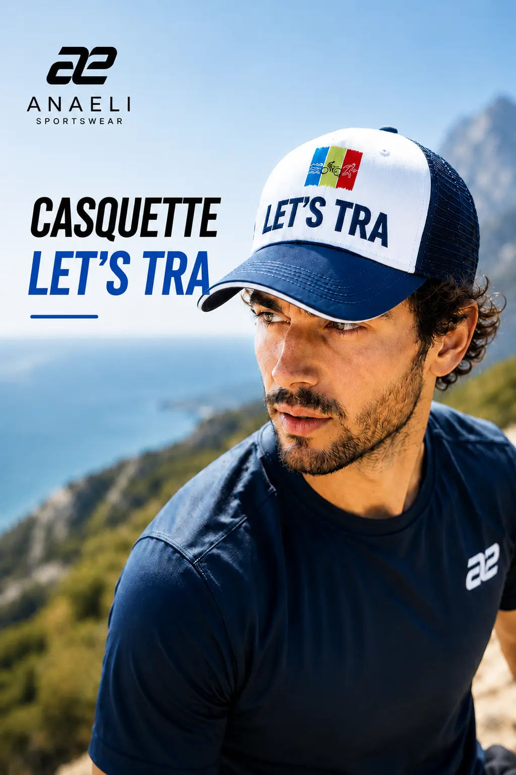 Casquette Let’s Tra personnalisée