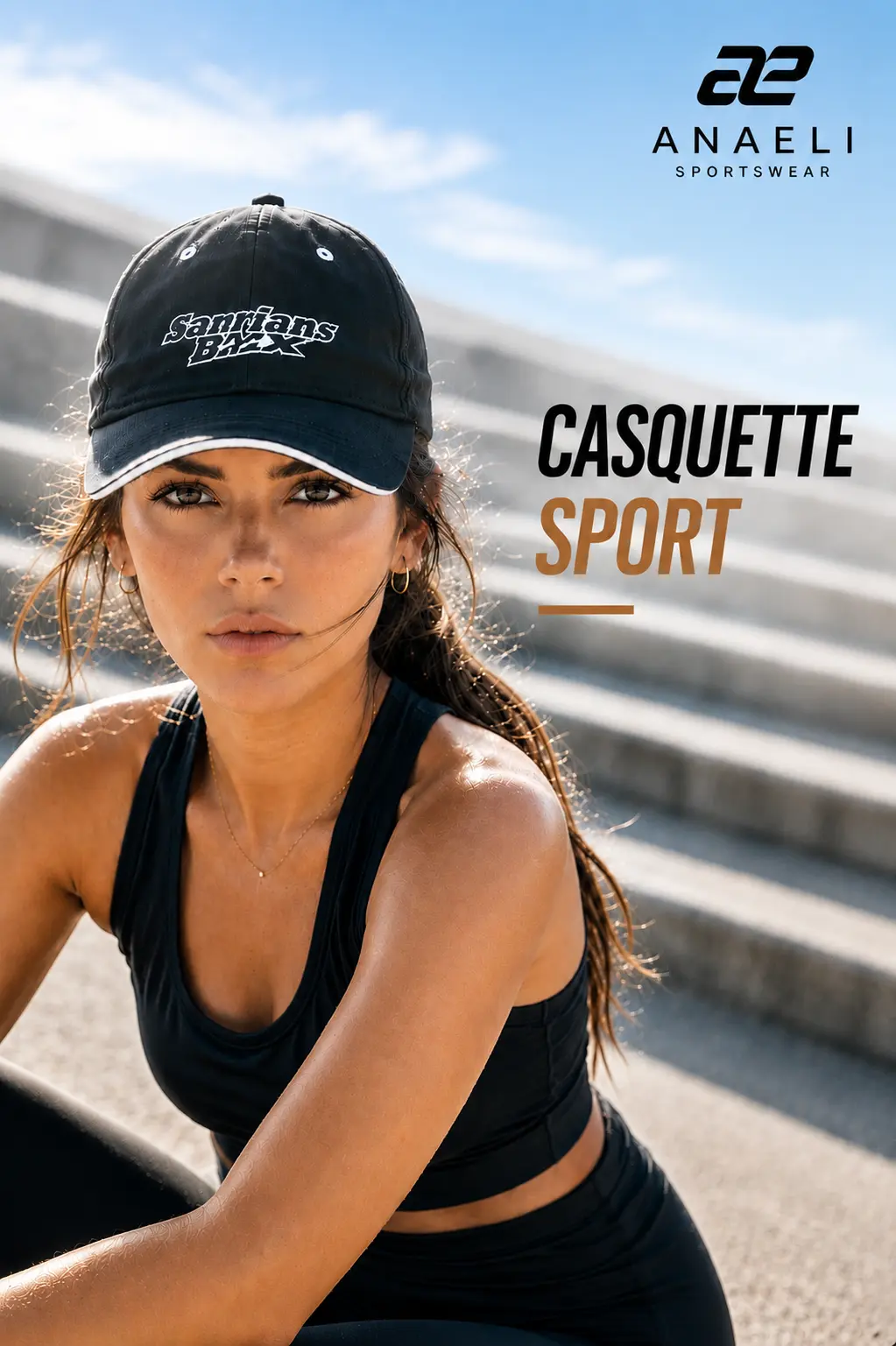 Casquette de sport Sanrians BMX personnalisée